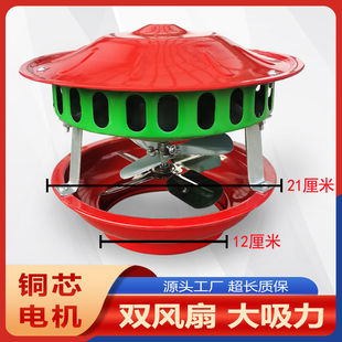 家用烟囱引风机管道强力排烟机防倒烟纯铜大功率耐高温锅炉引风机