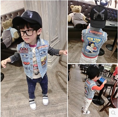 Gilet enfant en toile - Ref 2069312 Image 1