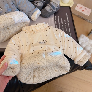 温感儿童校服神器加厚男童棉袄女童棉服宝宝保暖外套夹棉冬季 童装