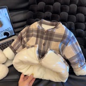 儿童外套春秋冬婴儿1岁3加厚保暖上衣男女童外出冬装 棉衣宝宝衣服