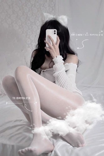 你的98K女友：性感油光顺滑开档免脱美腿袜超薄连裤袜纯色黑丝