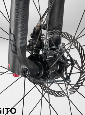 GITO 桶轴杆1.0牙闪电蚕蛹佳能戴尔大石142/148×12公路山地车架