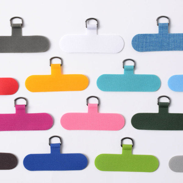 手机挂绳挂绳贴片布垫片手机壳通用夹片卡片潮挂饰防丢手机链