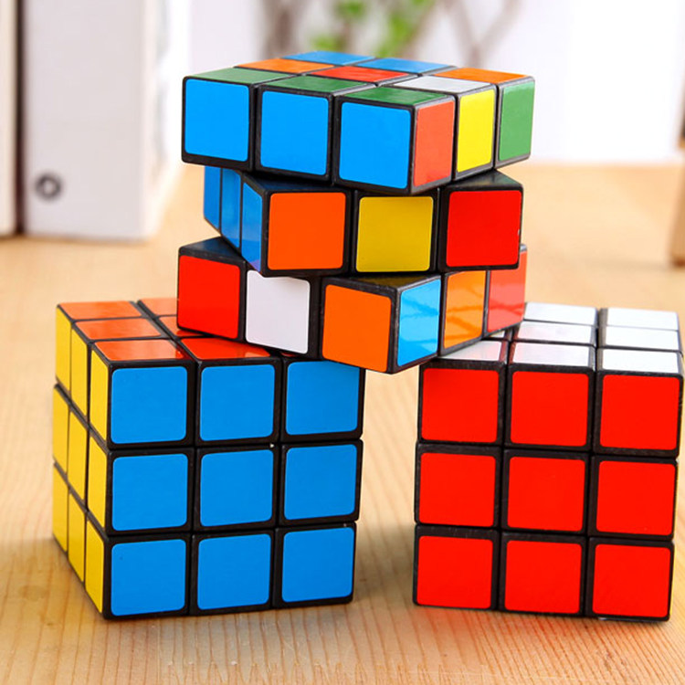 儿童益智玩具三阶魔方顺滑成人盲拧套装小学生初学者36岁宝宝用