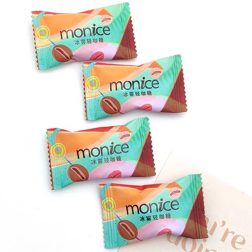 MONICE茉奈冰雾轻咖糖咖啡硬糖办公室提神休闲零食糖果散装喜糖
