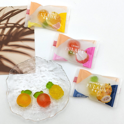 PULADA朴拉达3D荔枝味夹心软糖燕窝果味喜糖结婚休闲零食糖果散装