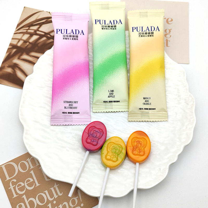 PULADA朴拉达草莓蓝莓味果汁棒棒糖高颜值ins风喜糖前台休闲零食,零食/坚果/特产,喜糖,淘宝优惠券,粉丝福利购,淘宝优惠卷