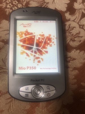 神达，宇达，mio p350，p550掌上电脑pda带gps导航繁体简体wm5