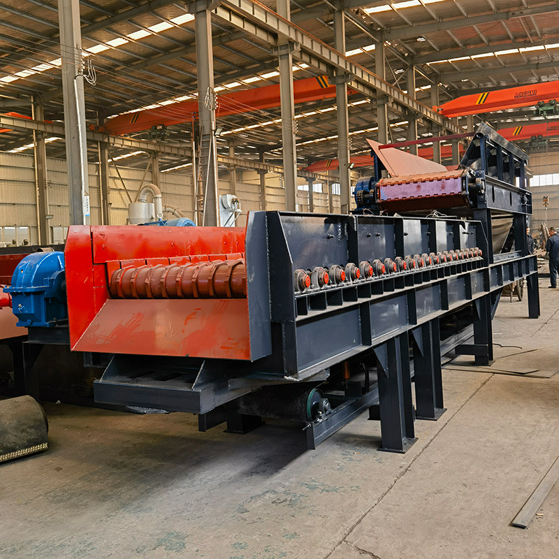 定制大型移动轮胎滚轴式泥石分离机建筑垃圾分拣机泥黏土石筛分