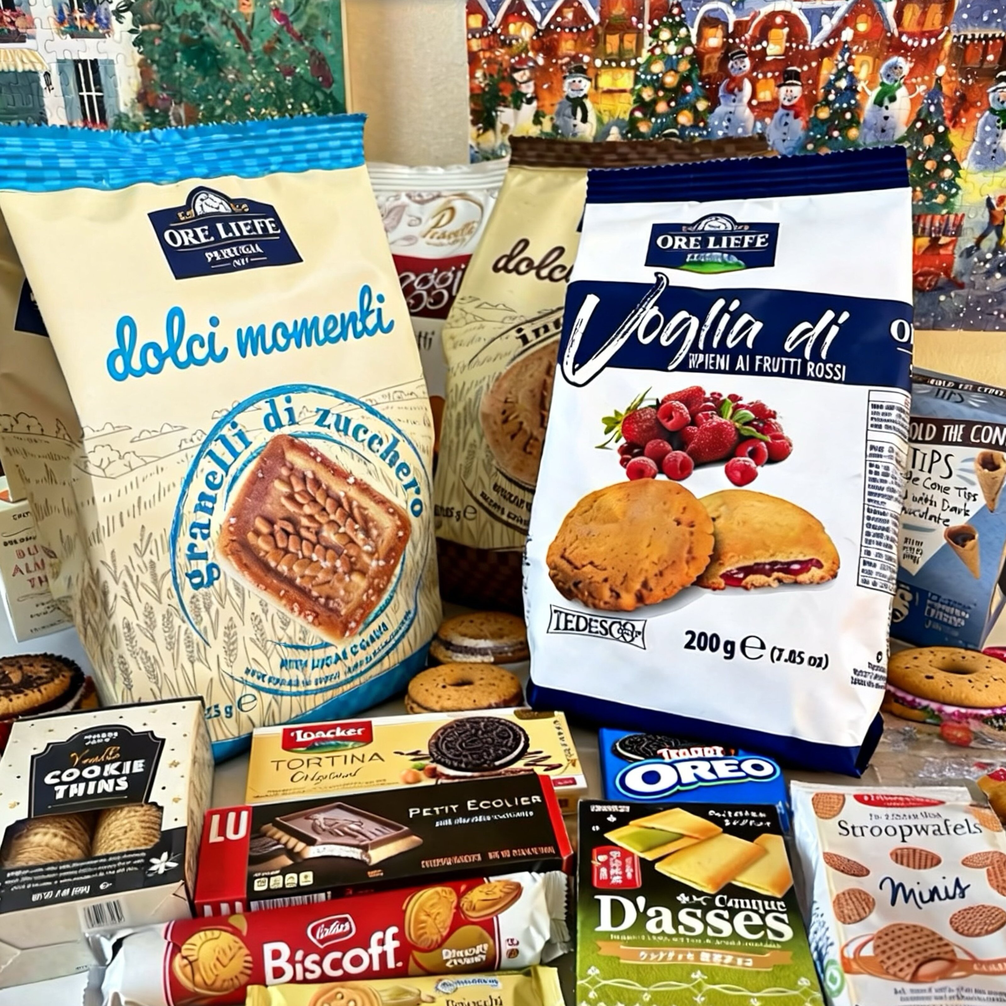 【直播专享】意大利进口佩思利多口味饼干休闲小零食biscuit