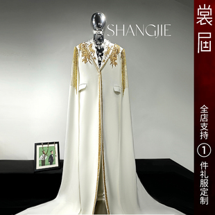 原创高级感外套主播新款 男团西服装 订定制 圣裁金冕 裳届Design