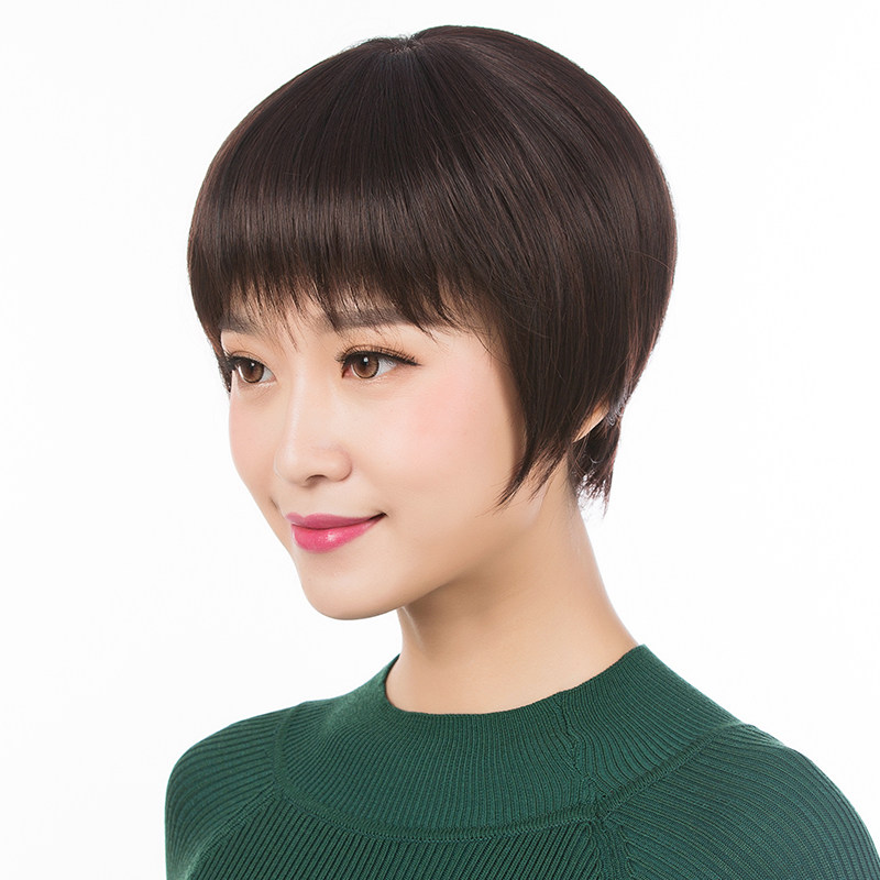 Perruque cheveux raides Court - Ref 2609183 Image 3