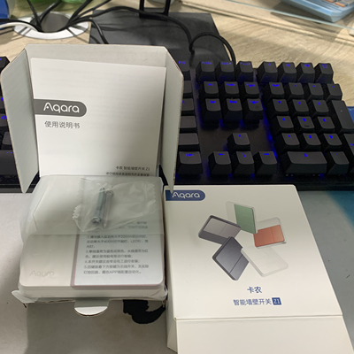 Aqara智能墙壁开关 卡农Z1 D1开关 E1开关 样板间温控器多模网关