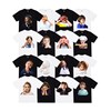 ulzzang new pattern Webs Same item character printing T-shirts Simplicity Couples dress leisure time Versatile Short sleeved