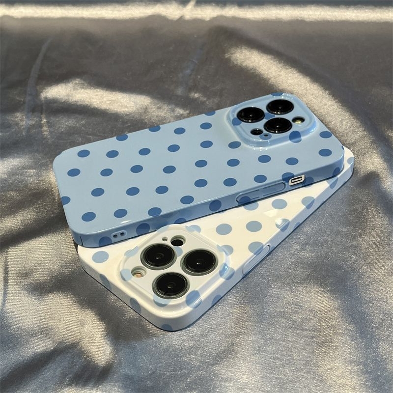 Gep吖壳ins小清新波点菲林全包iPhone13promax苹果14手机壳11/12p女XsmaxiPhone16/15小米vivo红米oppo防摔保