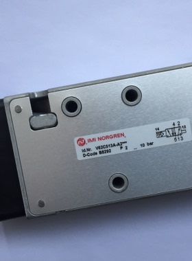 现货 V62C513A-A213J norgren两位五通电磁阀带线圈
