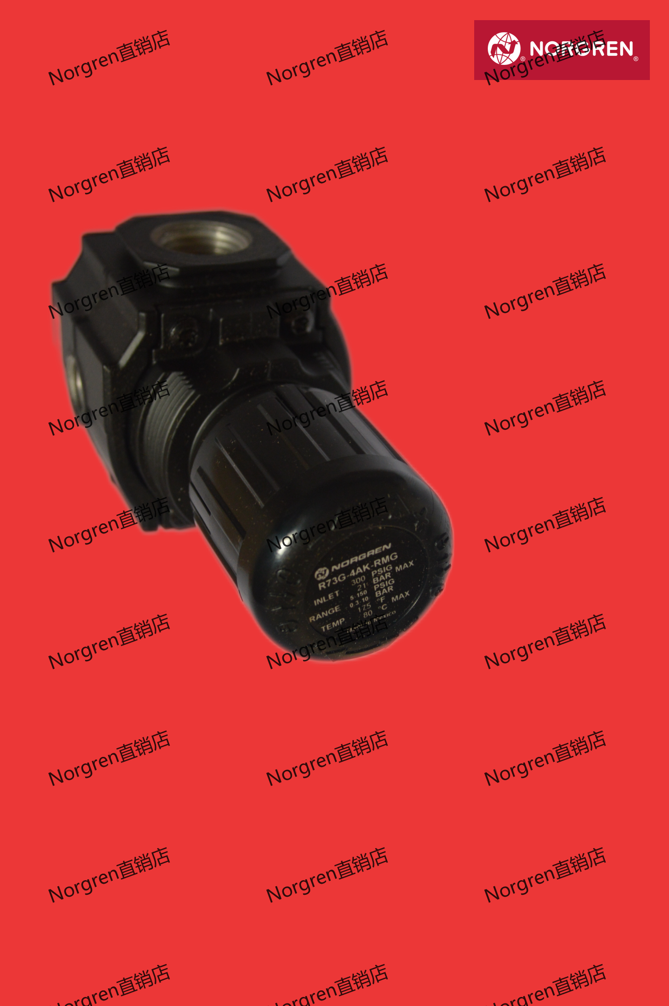 R73G-3GK-NMN 3BK 3AK NMG Excelon调压阀 NorgrenR73G系列减压阀