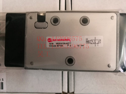 V62C611A-A2000 现货norgren电磁阀双电控