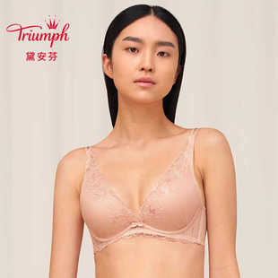 水盈杯内衣软钢圈小胸性感聚拢文胸16 新款 8858 芬专柜正品 黛