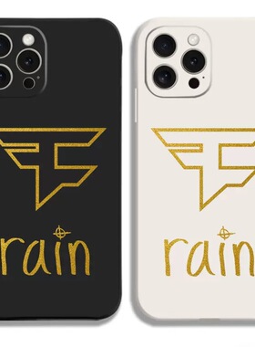 FAZE战队rain签名13手机壳适用iPhone16promaxR苹果15小米14华为mate60魅族OPPO一加11红米K70三星vivoiQOO12