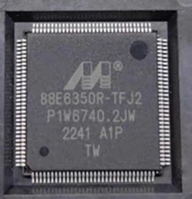 88E6350RA1-TFJ2I000- TFJ2C000 88E6350R-TFJ2 千兆以太网收发器