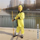 新款 道具孙行者黄色取经服面具佛帽紧箍咒齐鲁唛娇 孙悟空成人套装