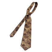 买二送一辣妹领带手打女宽版 细窄版 长条腰带印花豹纹复古时髦耍酷