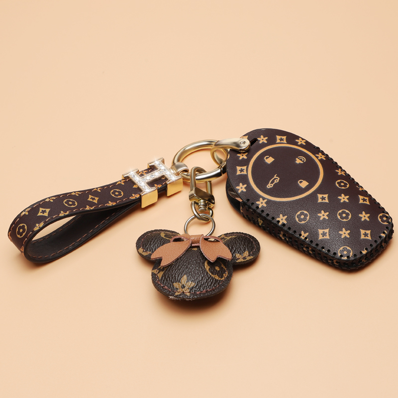 适用于专用蔚来钥匙套es6汽车钥匙扣蔚来es8壳EC6保护套ET7可爱女