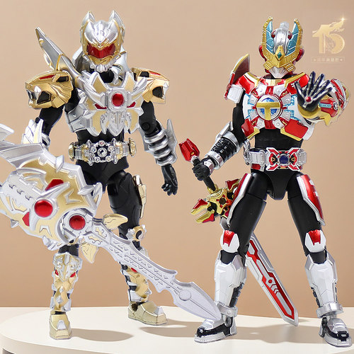 奥迪双钻铠甲勇士15周年铠装可动人偶模型铠魂帝皇侠精涂版修罗