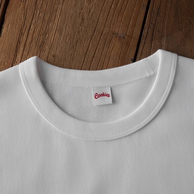 COOKIES320g阿美咔叽复古男短袖