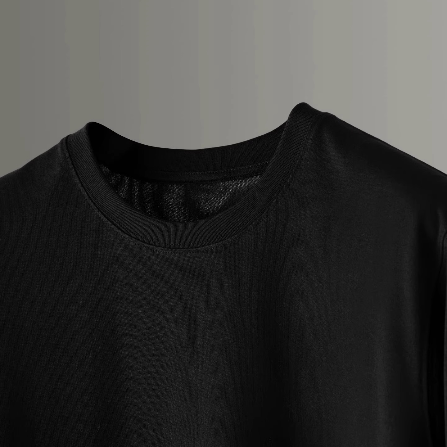 Cookies without logo 纸纱凉感轻盈抑菌圆领正肩宽松短袖T恤男款