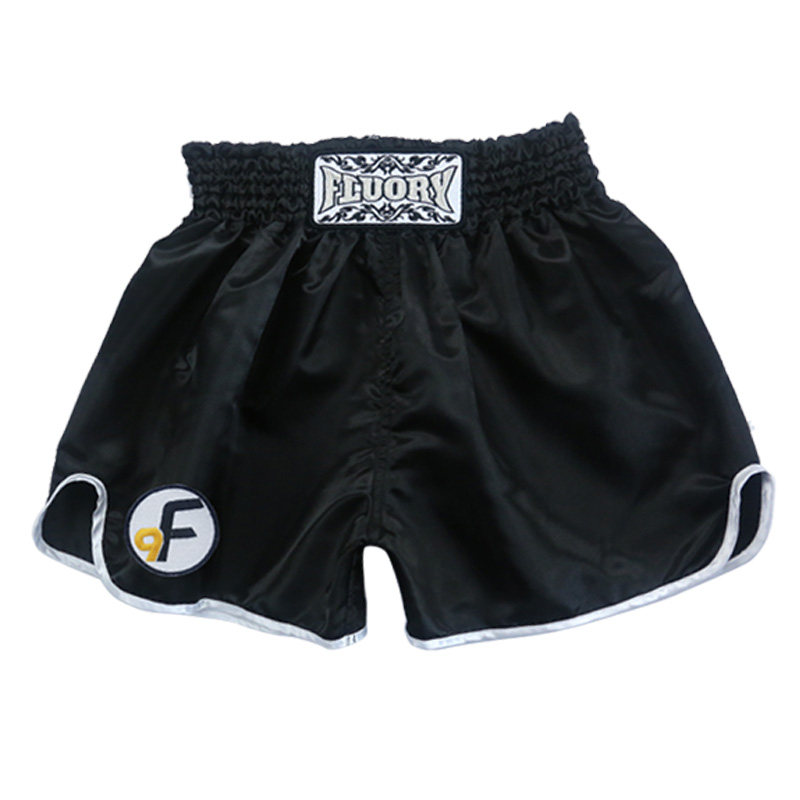 FLUORY火垒 2018新款泰拳短裤男女 搏击裤子格斗训练服武术裤头