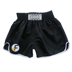 FLUORY火垒 2018新款泰拳短裤男女 搏击裤子格斗训练服武术裤头