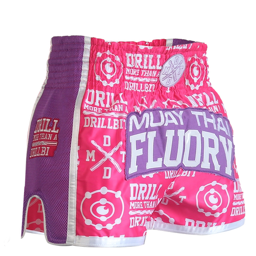 fluory火垒泰拳短裤专业训练比赛