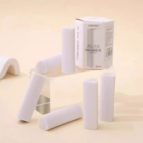 德国麦德风三角橡皮集屑柔韧款干净不留痕橡皮擦学生素描美术擦皮