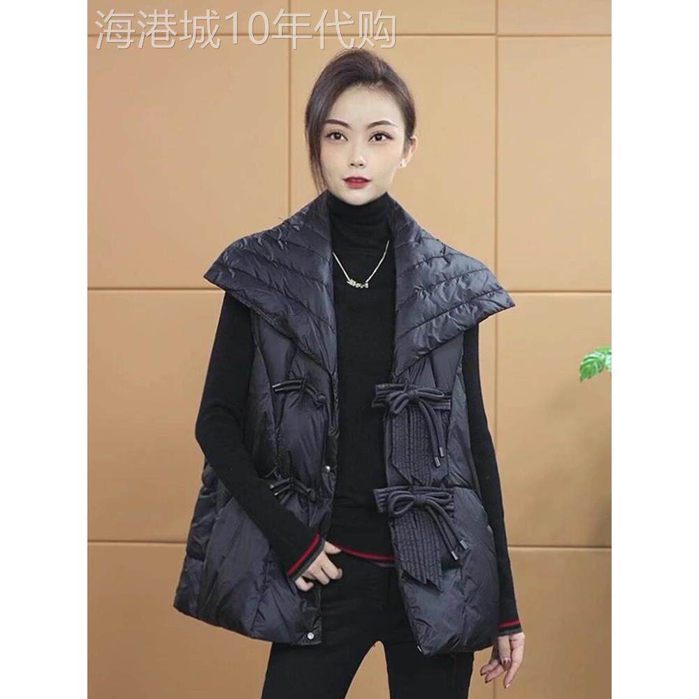 羽绒服马甲女冬季外穿2025年新款加厚韩版白鸭绒坎肩马夹背心外套