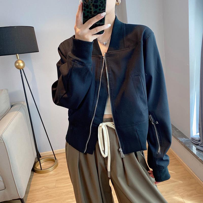 香港欧货潮牌短款棒球服外套女春秋休闲运动夹克冲锋衣上衣欧洲站