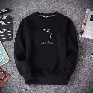 香港潮牌代购陈冠希同款卫衣男港风is潮流秋季休闲宽松套头圆领衫