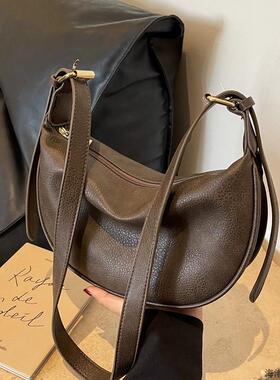 法国MKBM高级质感百搭腋下小包包女新款夏季单肩包时尚斜挎饺子包