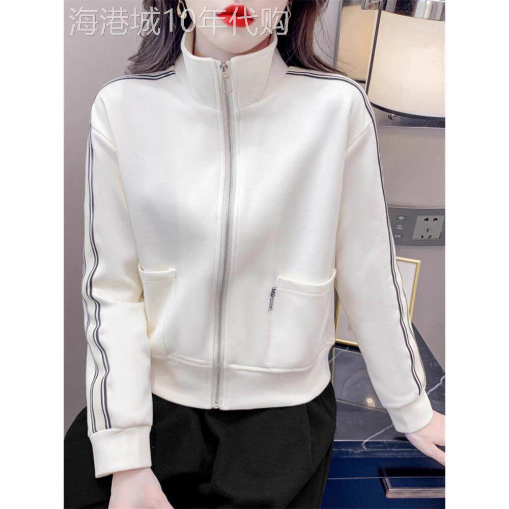 潮牌2025春秋新款卫衣女小个子时尚休闲百搭显瘦棒球服上衣短外套