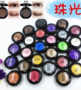 soft单色珠光眼影大地哑光钻石微闪希贝裸色烟熏儿童舞台紫色彩妆