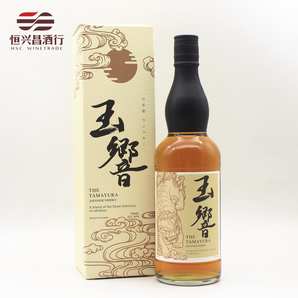 日威 玉郷音 纯麦威士忌 700ml 日本原瓶原装进口威士忌 洋酒烈酒