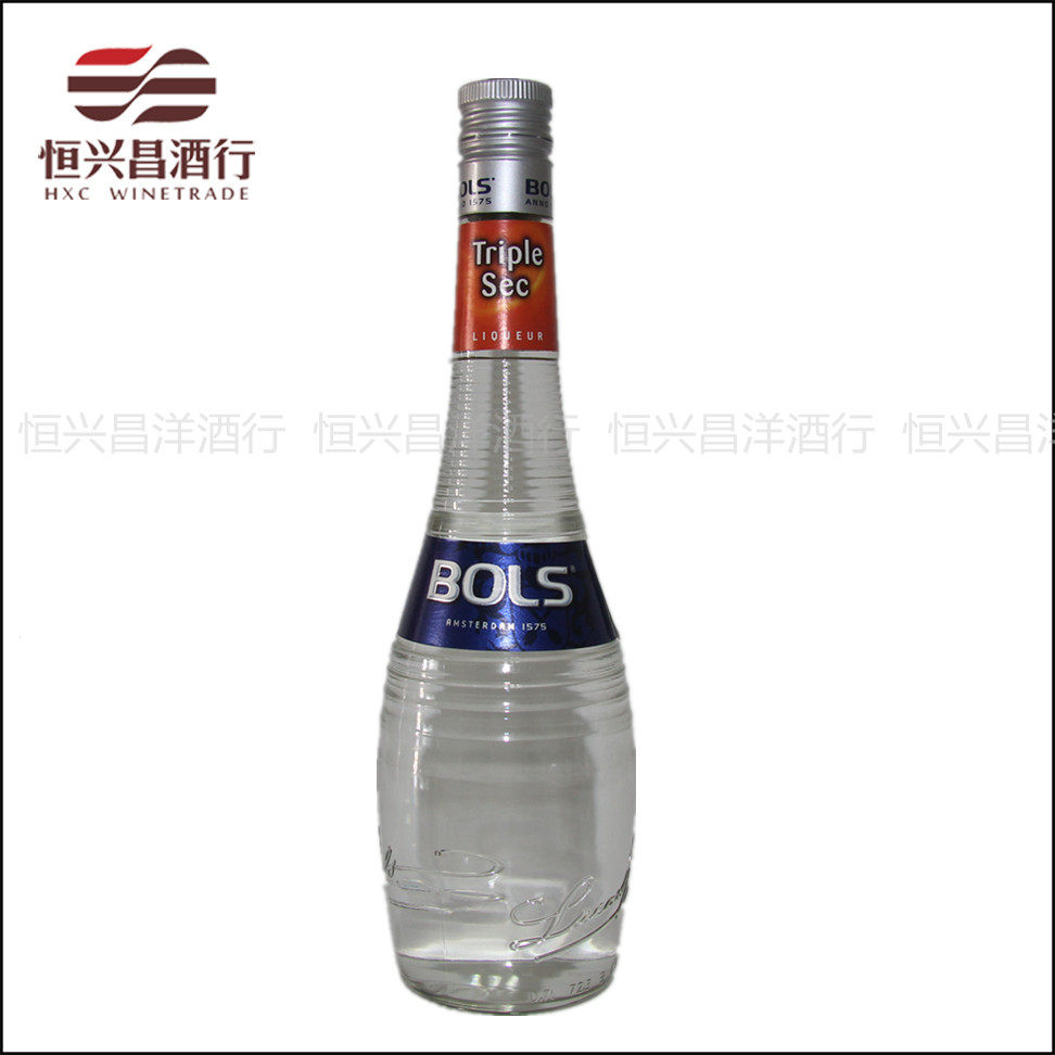 Bols 波士白橙皮力娇酒 调酒基酒鸡尾酒 700mL 原装进口洋酒