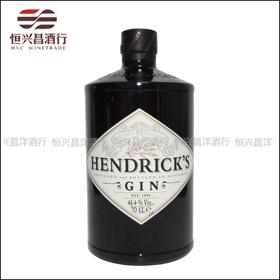 英国洋酒 亨利爵士金酒 杜松子酒琴酒 HENDRICK'S GIN 调酒鸡尾酒 酒类 金酒/Gin 原图主图