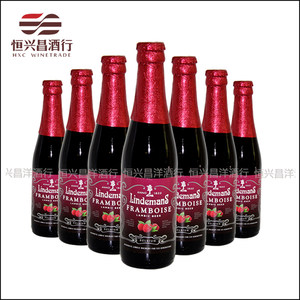 林德曼山莓啤酒250ml*24瓶Lindemans 果味啤酒 比利时进口啤酒