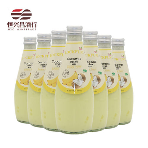 乐可芬香蕉味椰子水含椰果