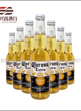 科罗娜特级啤酒355ml*24瓶 墨西哥风味啤酒国产Corona Extra beer