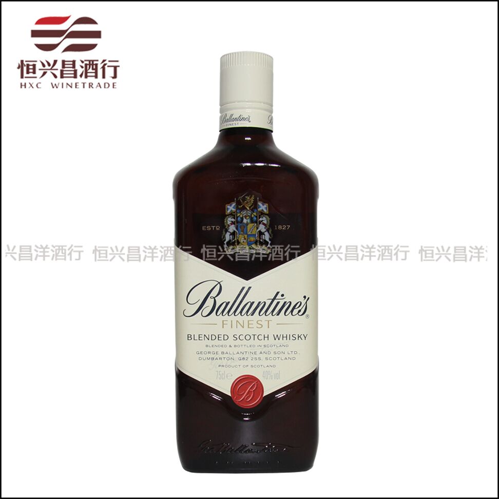 洋酒百龄坛特醇 苏格兰威士忌 BALLANTINE&rsquo;S 正品【恒兴昌酒行】