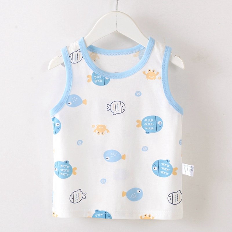 婴儿背心夏纯棉薄款宝宝无袖上衣儿童小背心护肚女童内穿男童上衣,童装/婴儿装/亲子装,背心吊带,淘宝优惠券,粉丝福利购,淘宝优惠卷