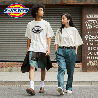 Dickies迪凯斯25新品春夏工装灵感 炫彩Logo印花镭射休闲短袖T恤